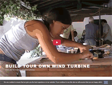 Tablet Screenshot of buildyourownwindturbine.com